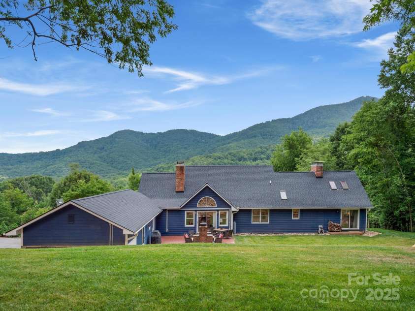 3 Neighborly Drive, Candler, NC 28715.  MLS# CAR4279454, YatesRealty ID 26517. Back View