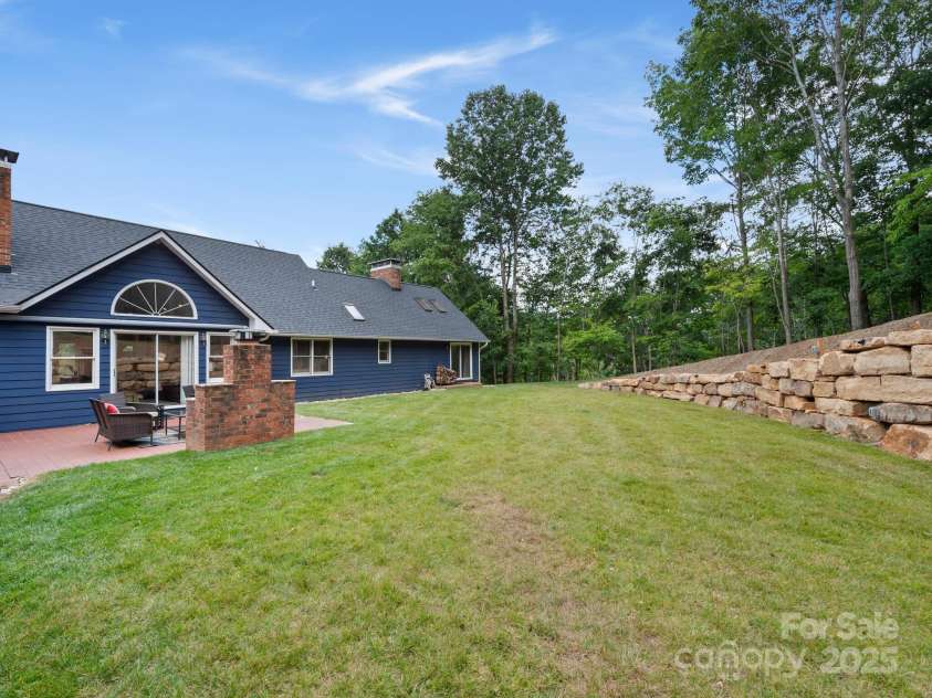 3 Neighborly Drive, Candler, NC 28715.  MLS# CAR4279454, YatesRealty ID 26517. Back Yard