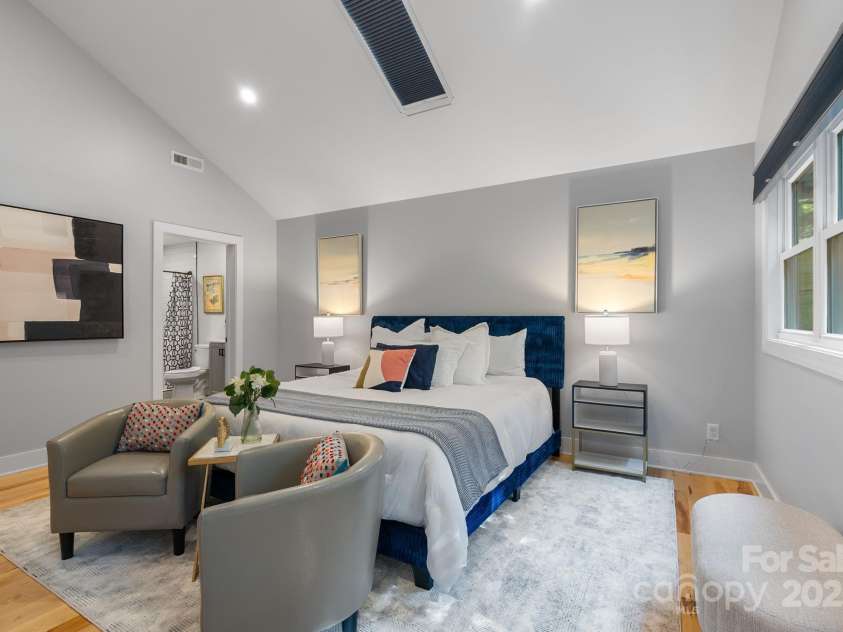 11 Upland Road, Asheville, NC 28804.  MLS# CAR4276545, YatesRealty ID 26522. Custom Window Treatments