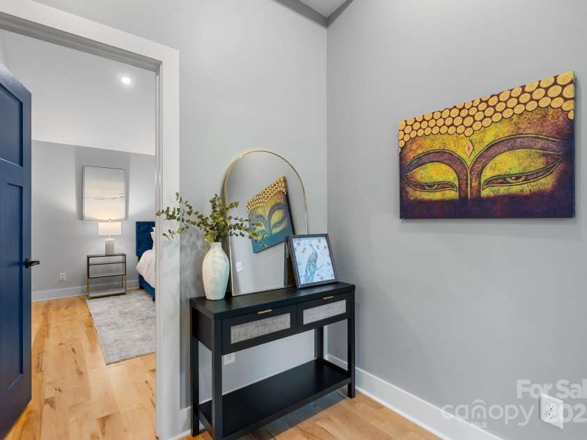 11 Upland Road, Asheville, NC 28804.  MLS# CAR4276545, YatesRealty ID 26522. Entry to Primary Suite