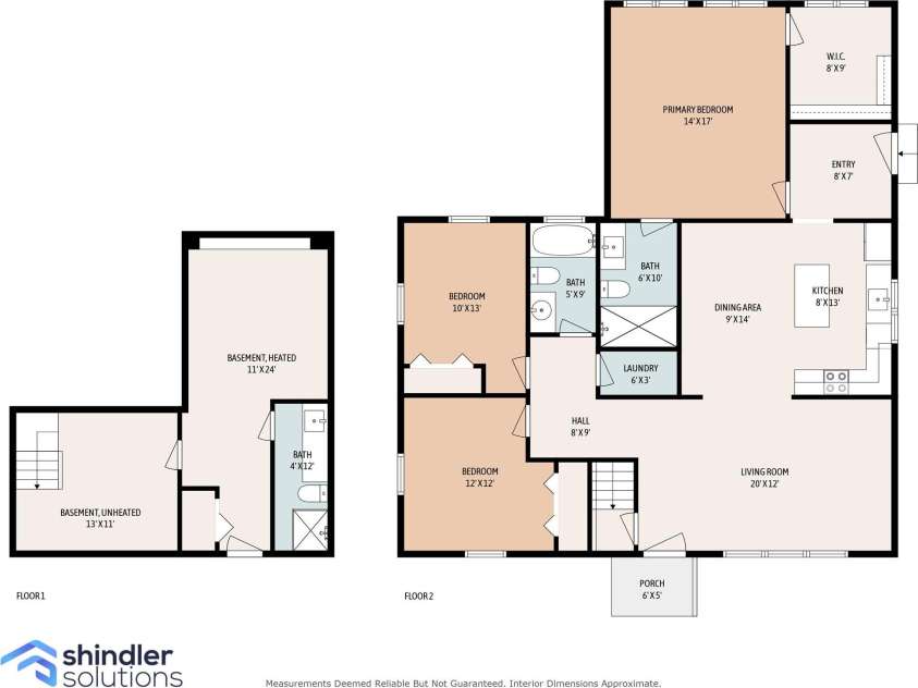 11 Upland Road, Asheville, NC 28804.  MLS# CAR4276545, YatesRealty ID 26522. Main-Level Floor Plan