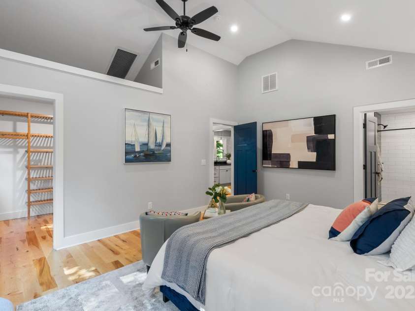 11 Upland Road, Asheville, NC 28804.  MLS# CAR4276545, YatesRealty ID 26522. Second Skylight in Closet