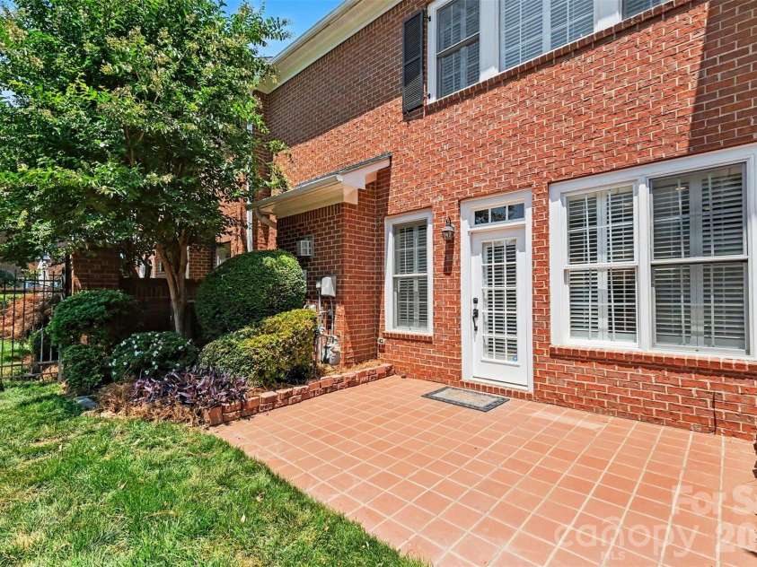 3111 Ethereal Lane, Charlotte, NC 28226.  MLS# CAR4383908, YatesRealty ID 26523. Backyard Patio