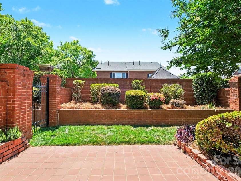 3111 Ethereal Lane, Charlotte, NC 28226.  MLS# CAR4383908, YatesRealty ID 26523. Backyard Patio