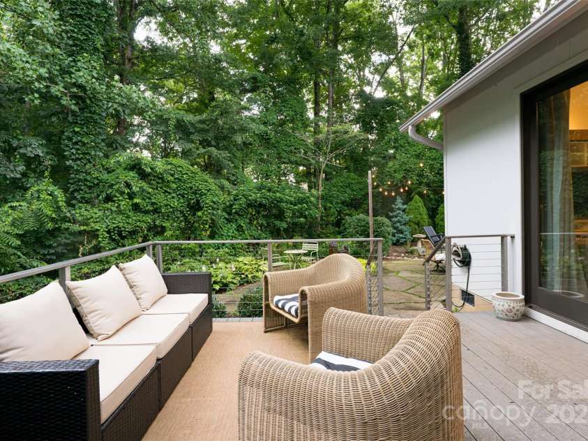 111 Bilberry Lane, Candler, NC 28715.  MLS# CAR4280132, YatesRealty ID 26532. Beautiful Back patio