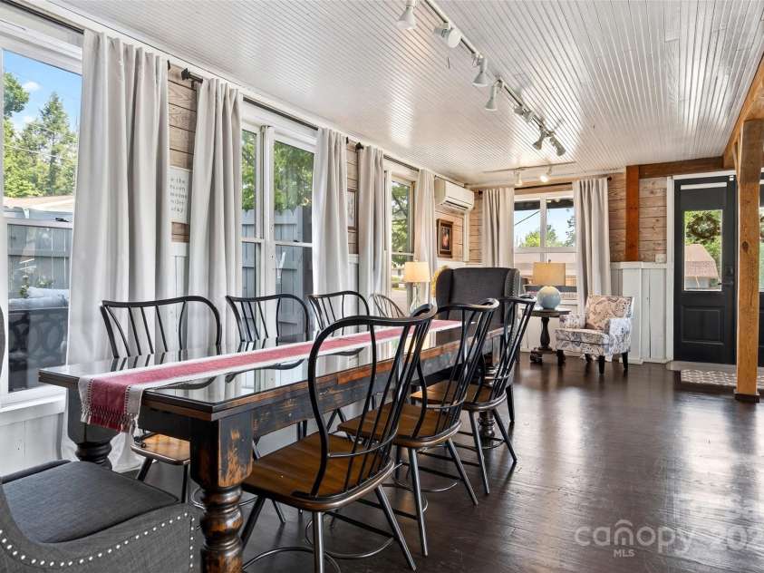 313 Depot Street, Waynesville, NC 28786.  MLS# CAR4279373, YatesRealty ID 26533. Dining Area