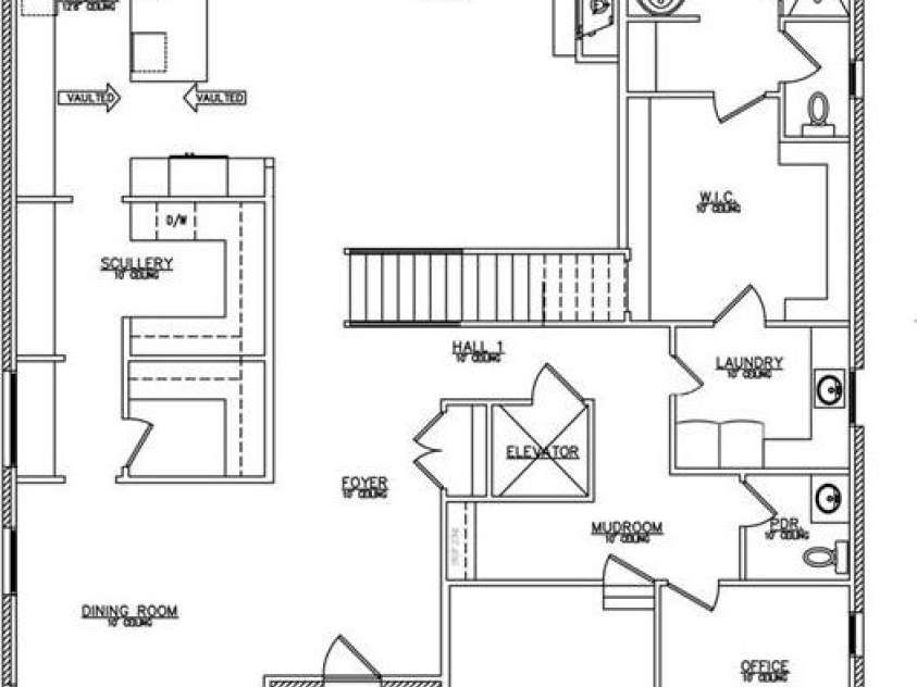 401 McDonald Avenue, Charlotte, NC 28203.  MLS# CAR4385467, YatesRealty ID 26533. First Floor