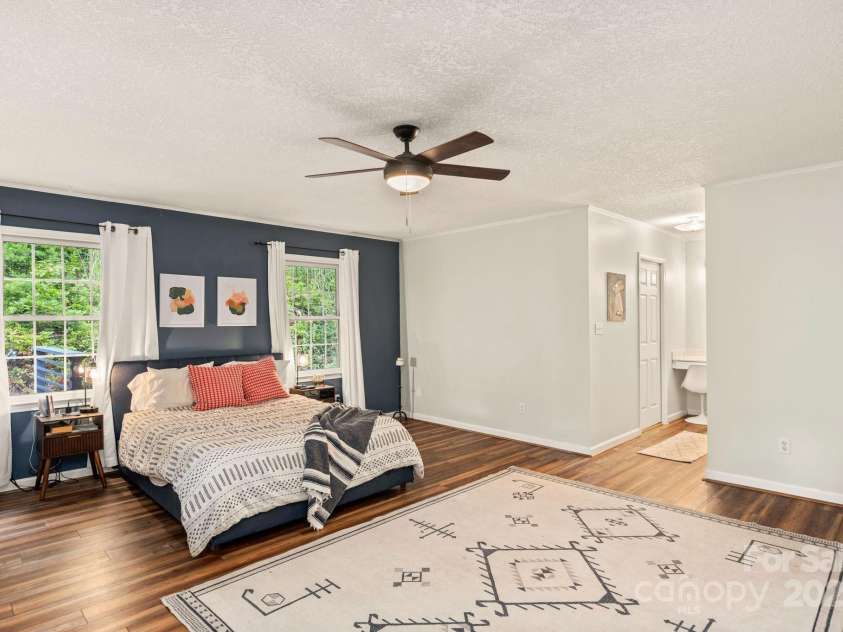 32 Tucker Road, Black Mountain, NC 28711.  MLS# CAR4275444, YatesRealty ID 26535. Primary bedroom