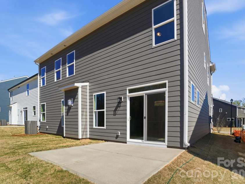 2789 Ashton Park Lane, Monroe, NC 28110.  MLS# CAR4319660, YatesRealty ID 26539. Backyard with patio
