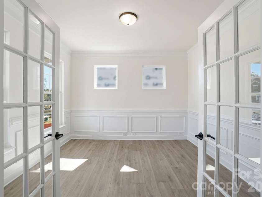 2789 Ashton Park Lane, Monroe, NC 28110.  MLS# CAR4319660, YatesRealty ID 26539. Office with French doors