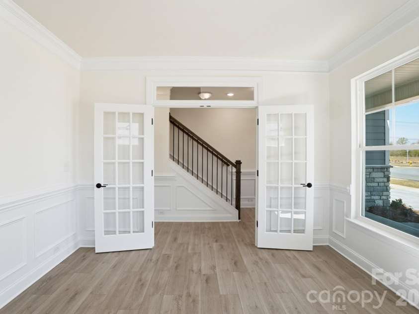 2789 Ashton Park Lane, Monroe, NC 28110.  MLS# CAR4319660, YatesRealty ID 26539. Office with French doors