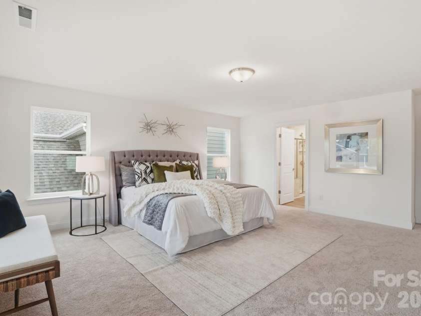 2793 Ashton Park Lane, Monroe, NC 28110.  MLS# CAR4331163, YatesRealty ID 26540. Primary Bedroom