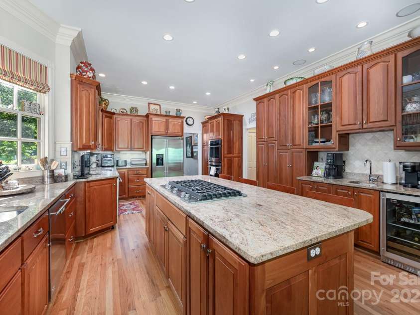 408 Johnsfield Road, Shelby, NC 28150.  MLS# CAR4269402, YatesRealty ID 26543. ...a large island with extra seating,...