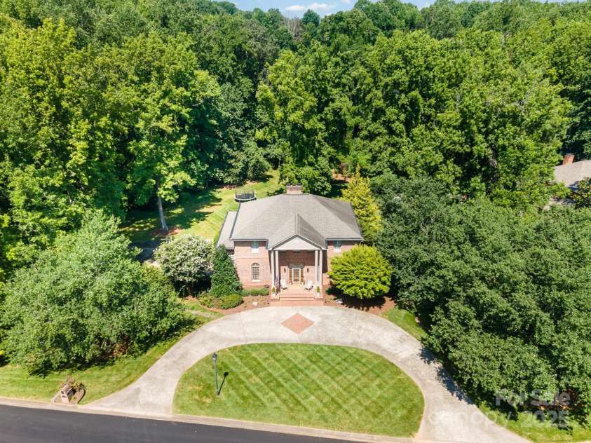 408 Johnsfield Road, Shelby, NC 28150.  MLS# CAR4269402, YatesRealty ID 26543. Aerial view of home