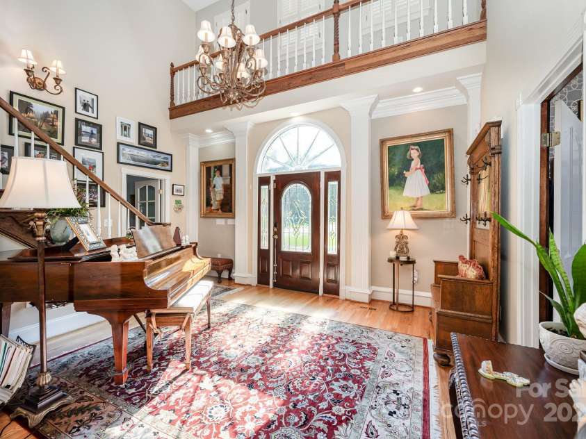 408 Johnsfield Road, Shelby, NC 28150.  MLS# CAR4269402, YatesRealty ID 26543. Soaring ceilings and an open foyer welcome you upon entry.