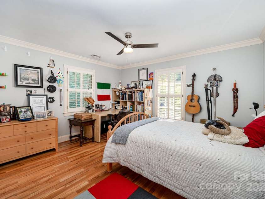 408 Johnsfield Road, Shelby, NC 28150.  MLS# CAR4269402, YatesRealty ID 26543. There are FOUR bedrooms on the second floor, all with lovely shutters,...