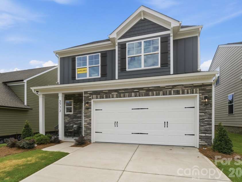 2773 Ashton Park Lane, Monroe, NC 28110.  MLS# CAR4359919, YatesRealty ID 26544. Homesite 65 features an Ellerbe C floorplan