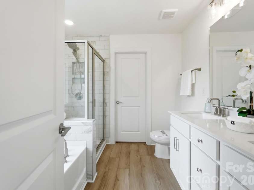 2773 Ashton Park Lane, Monroe, NC 28110.  MLS# CAR4359919, YatesRealty ID 26544. Primary Bathroom