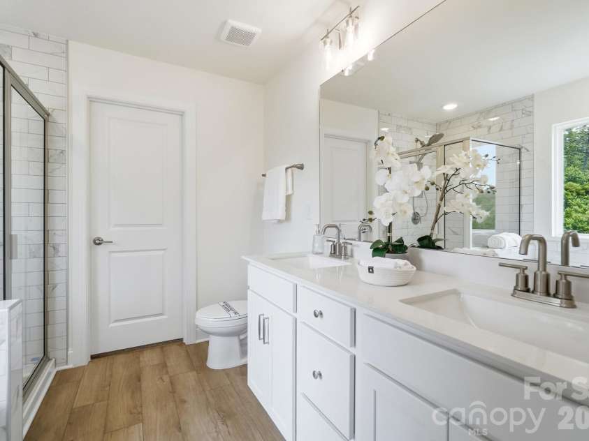 2773 Ashton Park Lane, Monroe, NC 28110.  MLS# CAR4359919, YatesRealty ID 26544. Primary Bathroom