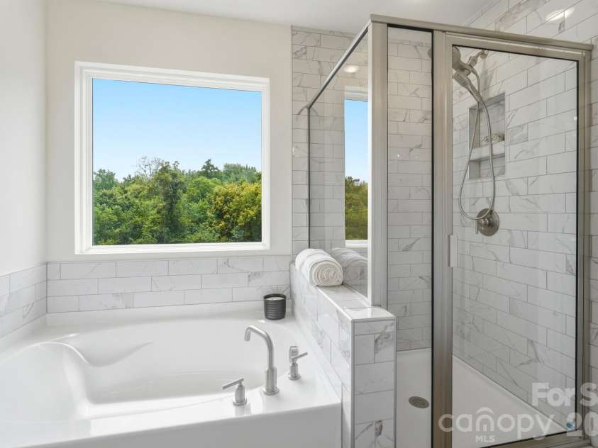 2773 Ashton Park Lane, Monroe, NC 28110.  MLS# CAR4359919, YatesRealty ID 26544. Primary Bathroom