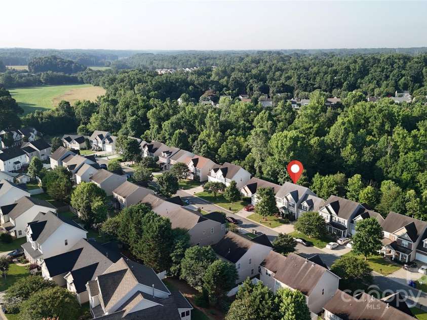 119 Tilton Drive, Mooresville, NC 28115.  MLS# CAR4274141, YatesRealty ID 26551. Aerial view