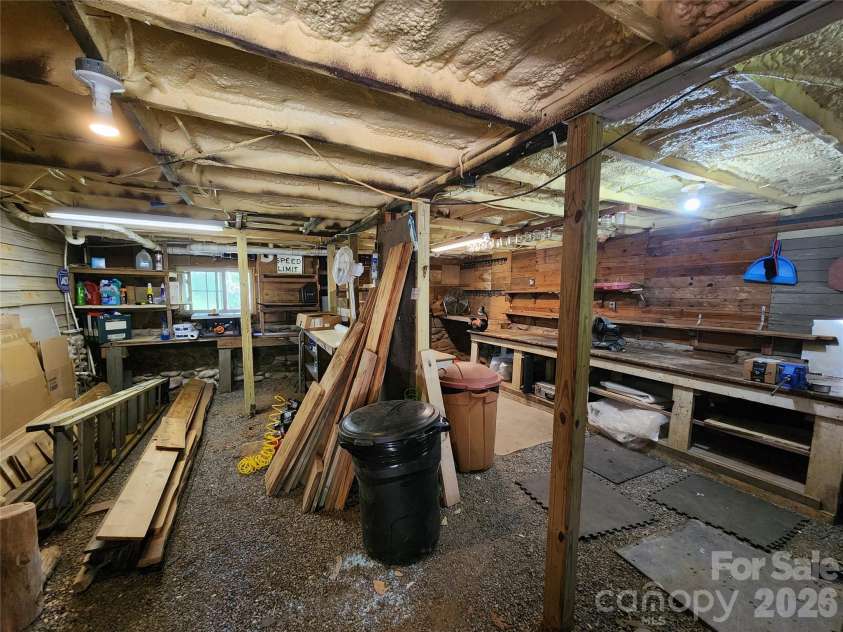 114 Walker Street, Black Mountain, NC 28711.  MLS# CAR4367539, YatesRealty ID 26552. Workshop