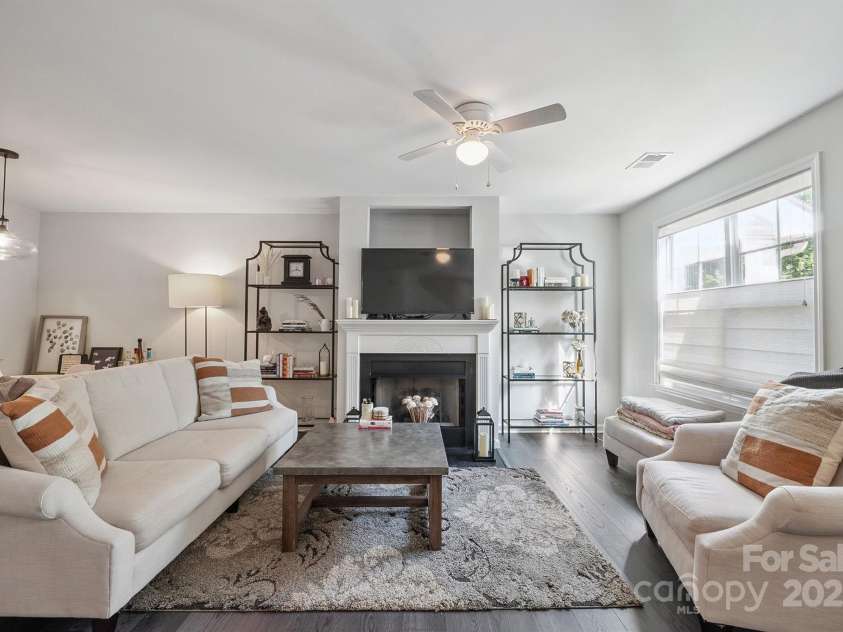 8412 Townley Road, Huntersville, NC 28078.  MLS# CAR4281969, YatesRealty ID 26554. Designer Window Treatments and Dining Area Chandelier.