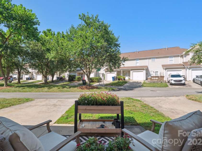 8412 Townley Road, Huntersville, NC 28078.  MLS# CAR4281969, YatesRealty ID 26554. Rear Patio overlooking Pocket Open Space Area!