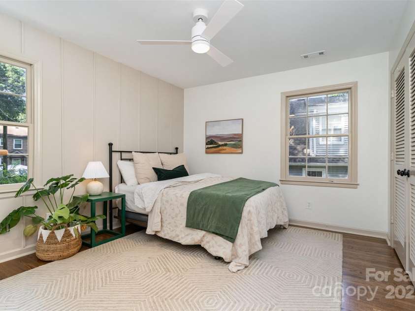 3406 Erinbrook Lane, Charlotte, NC 28215.  MLS# CAR4276847, YatesRealty ID 26557. Primary bedroom