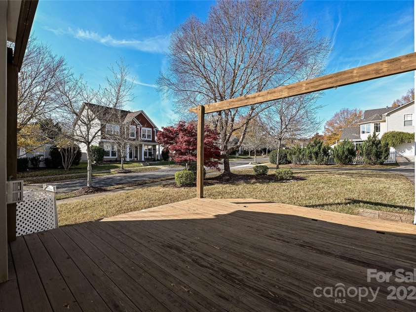 14944 Carbert Lane, Huntersville, NC 28078.  MLS# CAR4198819, YatesRealty ID 2656. Deck
