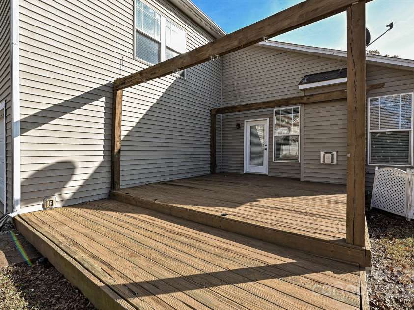 14944 Carbert Lane, Huntersville, NC 28078.  MLS# CAR4198819, YatesRealty ID 2656. Deck