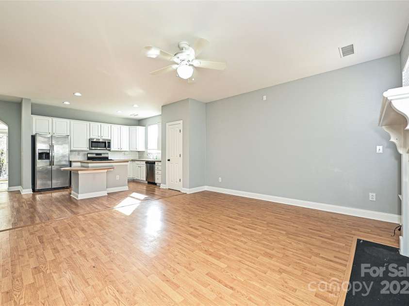 14944 Carbert Lane, Huntersville, NC 28078.  MLS# CAR4198819, YatesRealty ID 2656. Great Room/ Kitchen