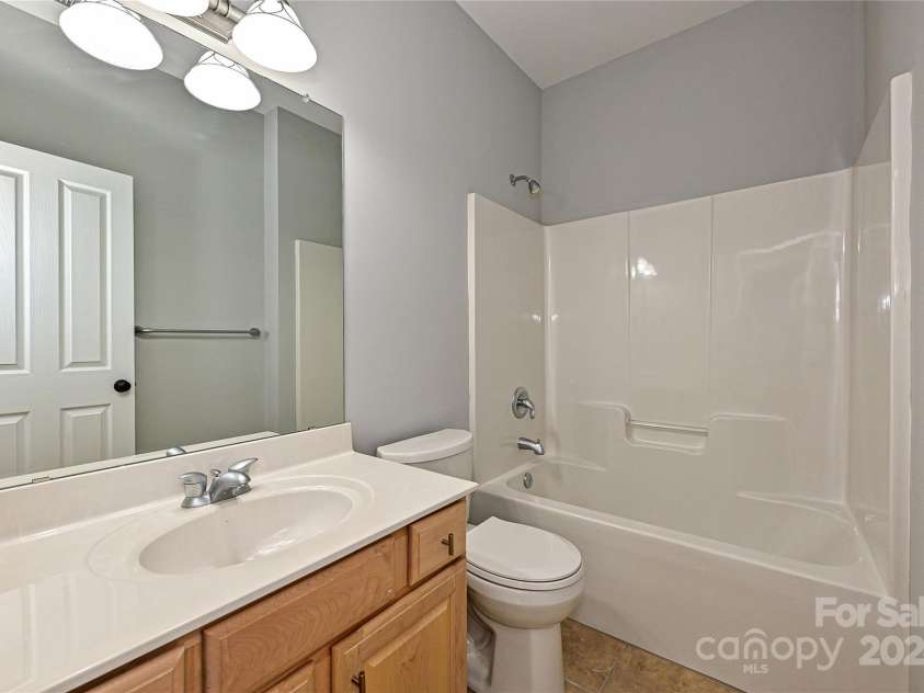 14944 Carbert Lane, Huntersville, NC 28078.  MLS# CAR4198819, YatesRealty ID 2656. Hall Bathroom