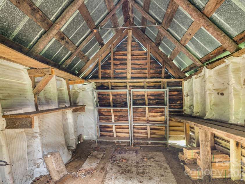 2428 Hamburg Road, Mars Hill, NC 28754.  MLS# CAR4270974, YatesRealty ID 26562. Outbuilding Interior