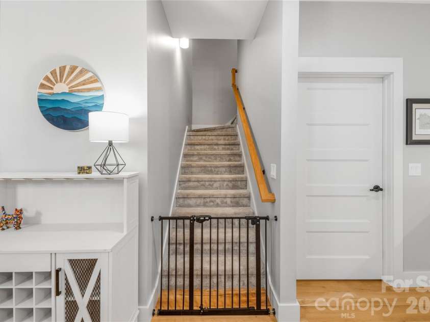 9 Ashe Park Circle, Asheville, NC 28806.  MLS# CAR4377416, YatesRealty ID 26564. Let's go upstairs...