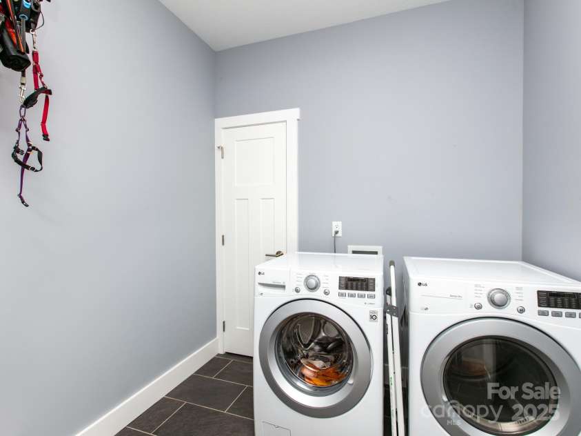 5 Pine Drive, Weaverville, NC 28787.  MLS# CAR4257819, YatesRealty ID 26567. Laundry room on main