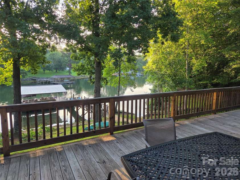 393 Stillwater Road, Troutman, NC 28166.  MLS# CAR4384450, YatesRealty ID 26574. View from lower level deck