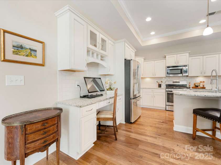 1313 Haywood Park Drive, Waxhaw, NC 28173.  MLS# CAR4279018, YatesRealty ID 26575. Quality Design with Custom Ceilings, Abundant Recessed Lighting & Built-In Desk Area