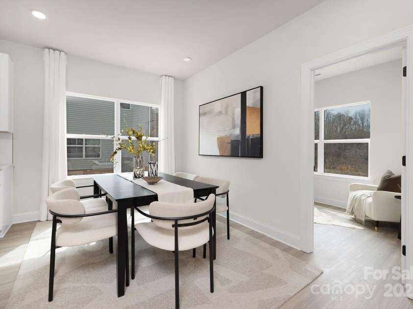 9507 Weston Woods Lane, Charlotte, NC 28216.  MLS# CAR4281476, YatesRealty ID 26580. Main floor office