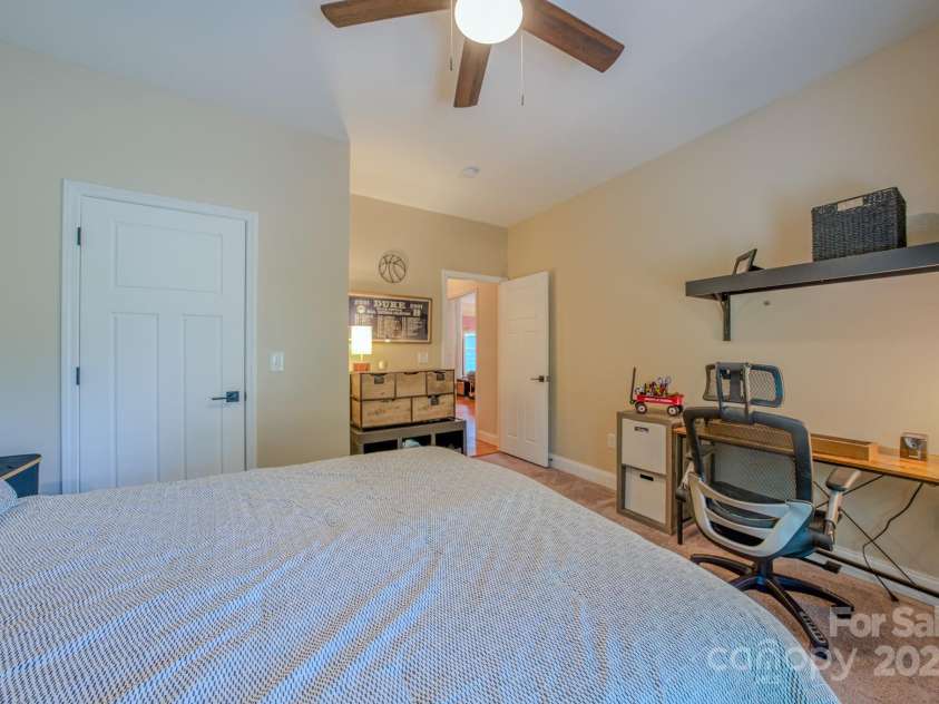 29 Lancaster Lane, Weaverville, NC 28787.  MLS# CAR4263615, YatesRealty ID 26589. Bedroom #3