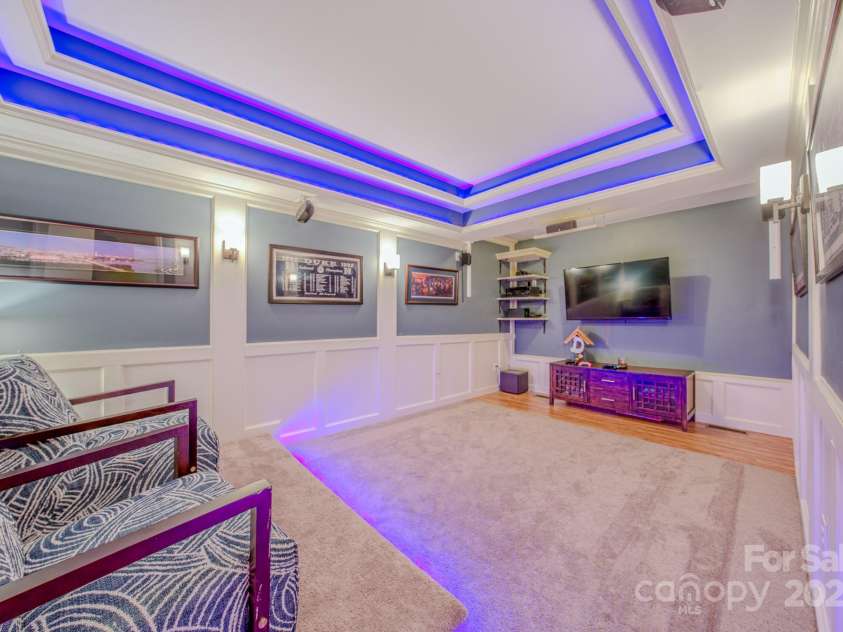 29 Lancaster Lane, Weaverville, NC 28787.  MLS# CAR4263615, YatesRealty ID 26589. Entertaiment room