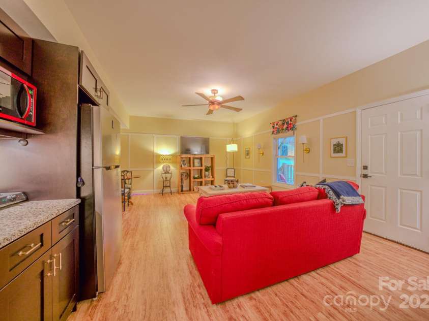 29 Lancaster Lane, Weaverville, NC 28787.  MLS# CAR4263615, YatesRealty ID 26589. Family room 2nd living area