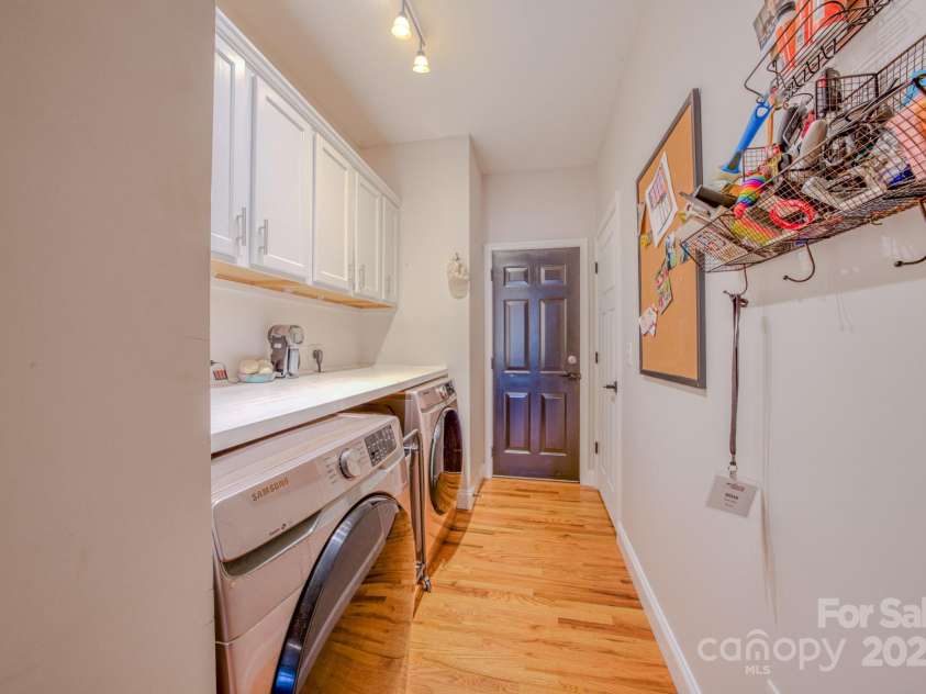 29 Lancaster Lane, Weaverville, NC 28787.  MLS# CAR4263615, YatesRealty ID 26589. Laundry