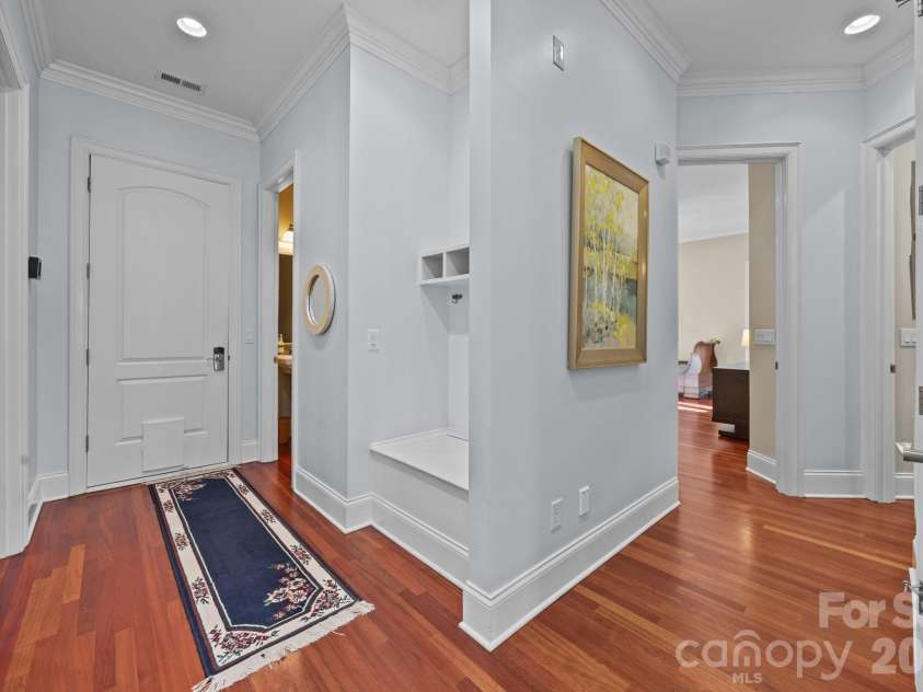 119 Whaling Lane, Mooresville, NC 28117.  MLS# CAR4321818, YatesRealty ID 2659. Drop zone from garage