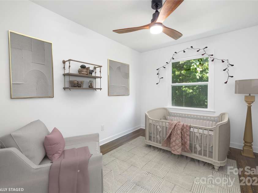 4017 Sulkirk Road, Charlotte, NC 28210.  MLS# CAR4272822, YatesRealty ID 26590. Bedroom 4 virtually staged