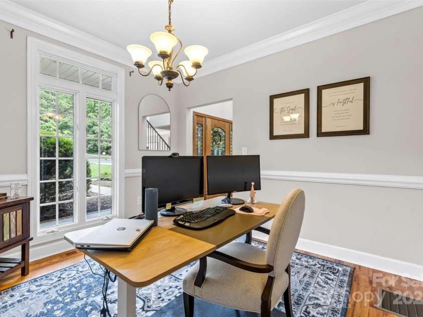 185 Greens Road, Granite Falls, NC 28630.  MLS# CAR4275528, YatesRealty ID 26594. Home Office