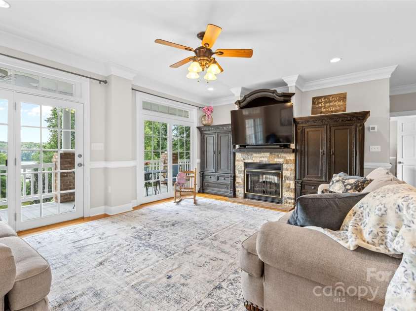 185 Greens Road, Granite Falls, NC 28630.  MLS# CAR4275528, YatesRealty ID 26594. Main Level Living Room