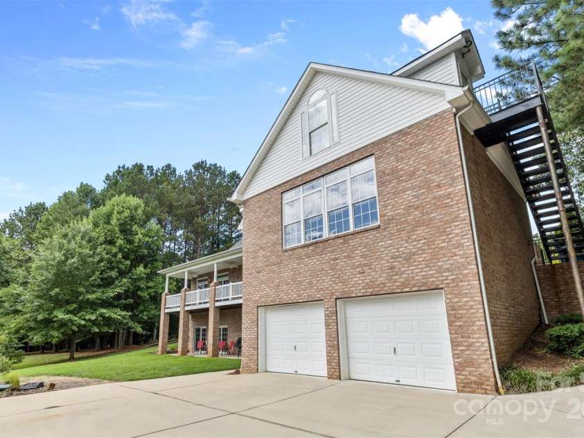 185 Greens Road, Granite Falls, NC 28630.  MLS# CAR4275528, YatesRealty ID 26594. Rear Garage and Bonus Room Above