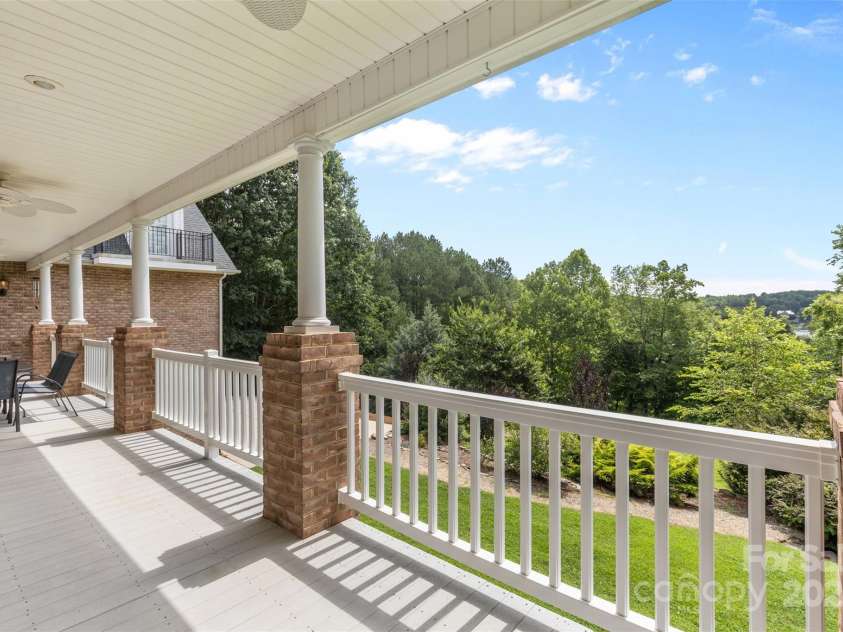 185 Greens Road, Granite Falls, NC 28630.  MLS# CAR4275528, YatesRealty ID 26594. Upper Balcony