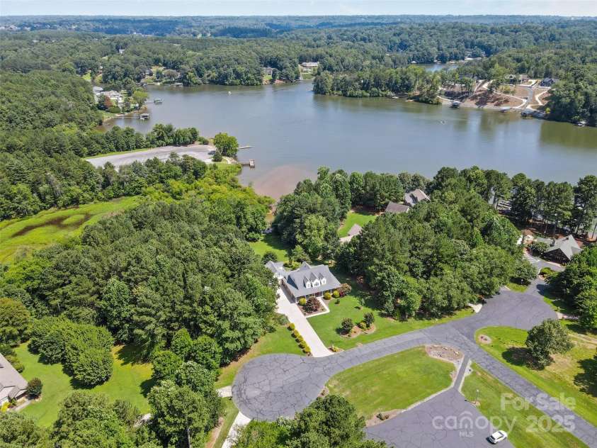 185 Greens Road, Granite Falls, NC 28630.  MLS# CAR4275528, YatesRealty ID 26594. View of Lake Hickory